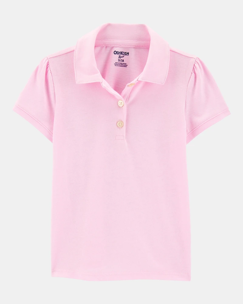 Toddler -Pack Pique Uniform Polo Shirts