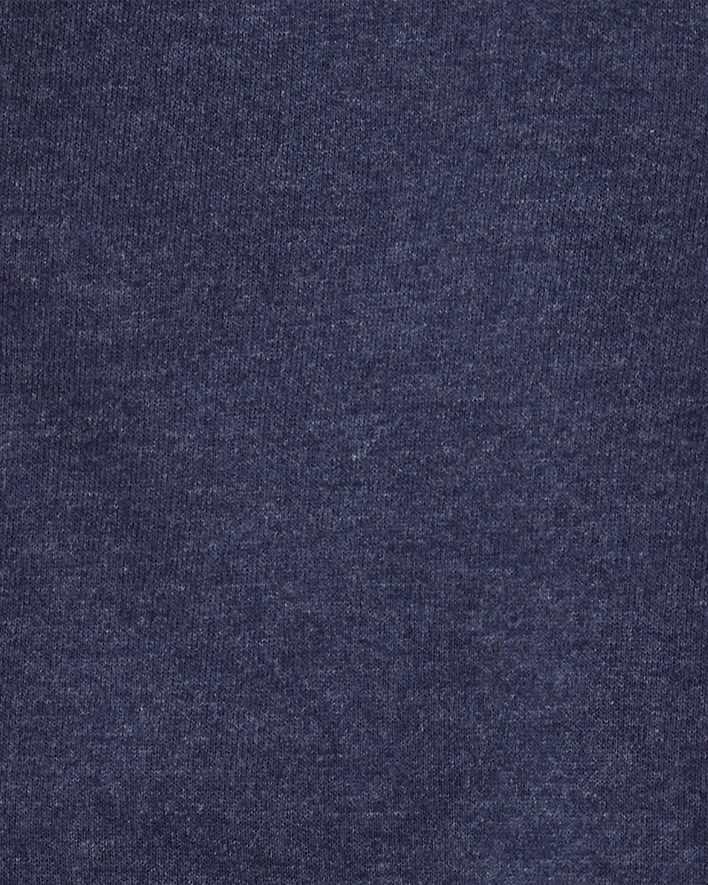 Boys Hooded Zip-Up Jacket - Navy