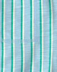 Boys Striped Shorts - Blue