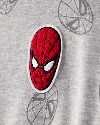 Boys ©Marvel Spider-Man Pullover Sweatshirt - Grey