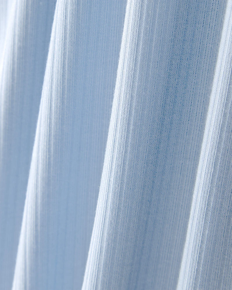 Baby Boy 2-Way Zip PurelySoft Sleep & Play Pajama - Blue