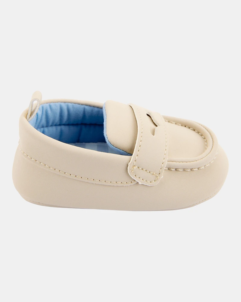Baby Slip-On Loafer - Cream