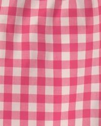 Toddler Boy Gingham Poplin Shorts - Red