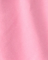 Baby Girl French Terry Athletic Shorts - Pink