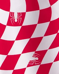 Boys ©Marvel Spider-Man Swim Trunks - Red/White