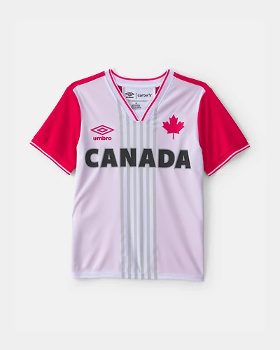 Kid Umbro Canada Soccer Jersey - Red/White