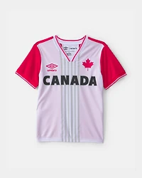 Kid Umbro Canada Soccer Jersey - Red/White