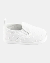 Baby Girl Slip-On Sneaker - White