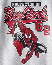 Boys 2-Piece ©Marvel Spider-Man Pullover Sweatshirt & Joggers Set - Grey