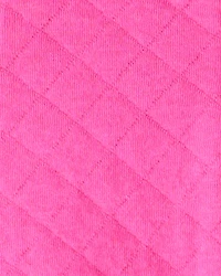 Baby Girl 3-Piece Bow Print Bodysuit, Vest & Pant Set - Pink