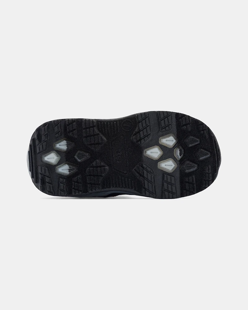 Toddler Boy Light-Up Snow Boot - Brown/Black