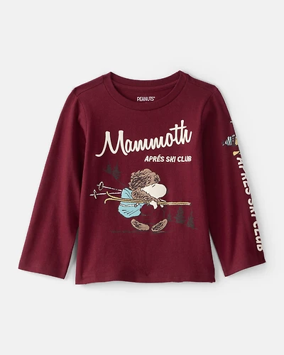 Toddler Boy Peanuts Snoopy Graphic Tee - Red