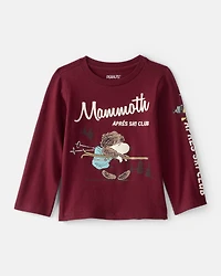 Toddler Boy Peanuts Snoopy Graphic Tee - Red