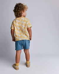 Toddler City Park™ Short - Slate Blue