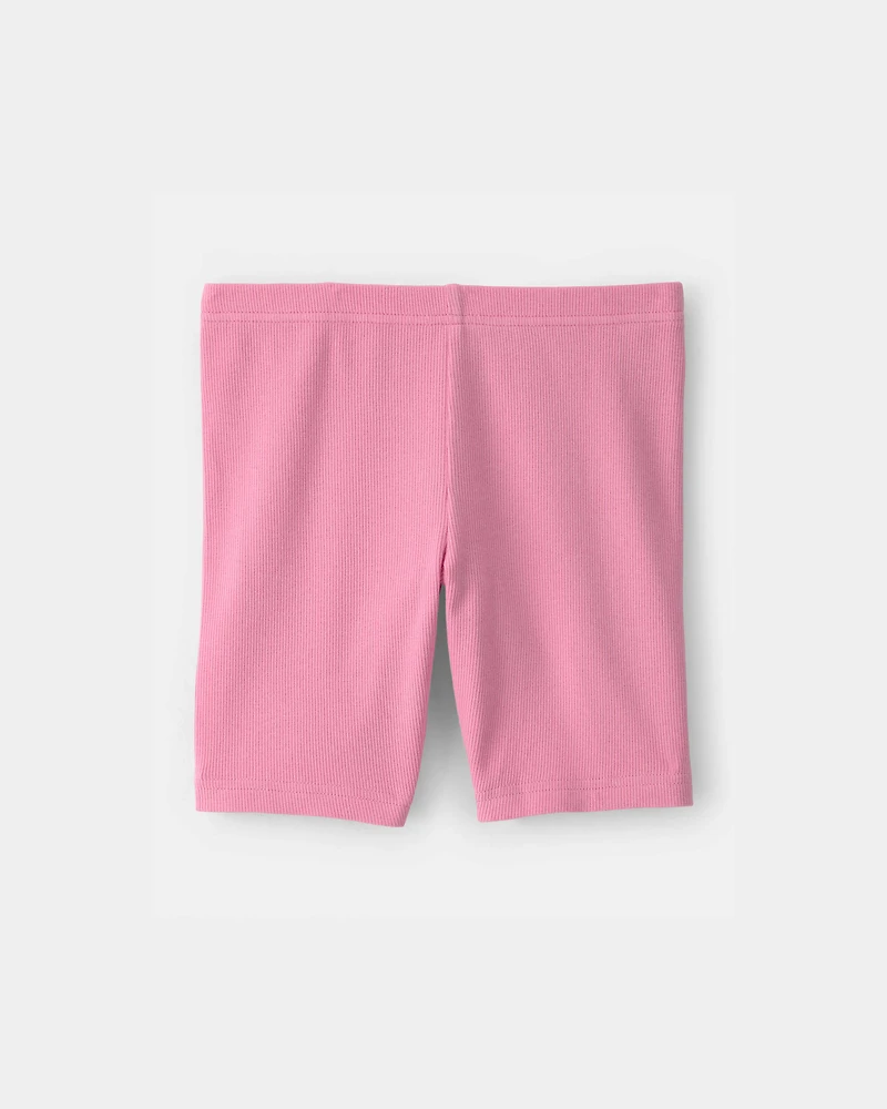 Girls Bike Shorts - Pink