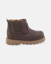 Toddler Boy Ankle Boots - Brown