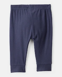 Baby Boy 2-Pack Rib Pants