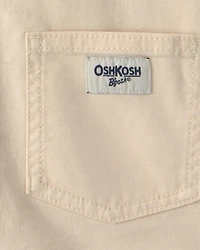 Toddler Canvas Jacket - Ivory