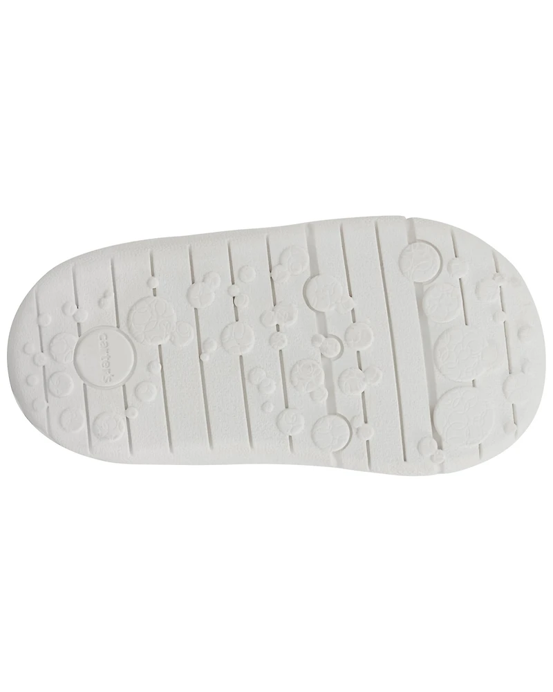 Every Step® First Walker Flower Casual Sneakers - White