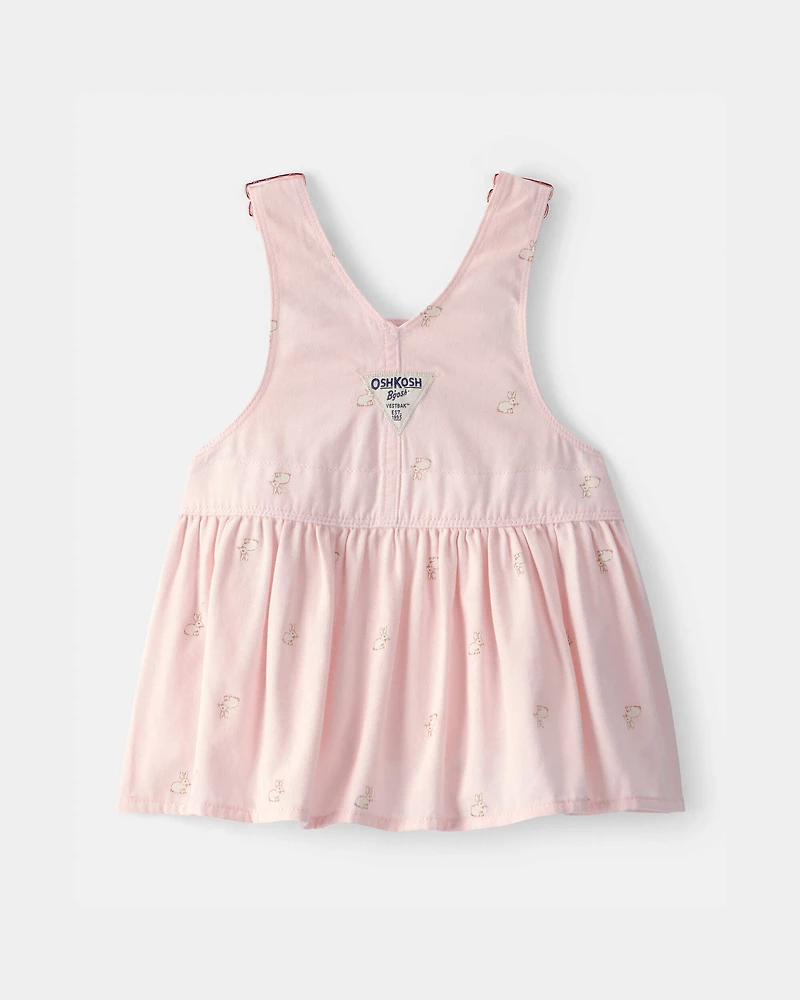Baby Girl Easter Bunny Skirtall - Pink