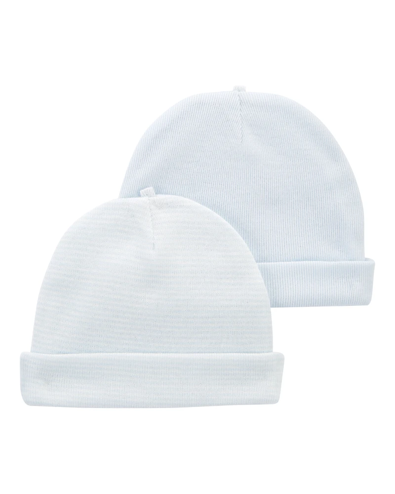 Baby Boy 2-Pack Caps