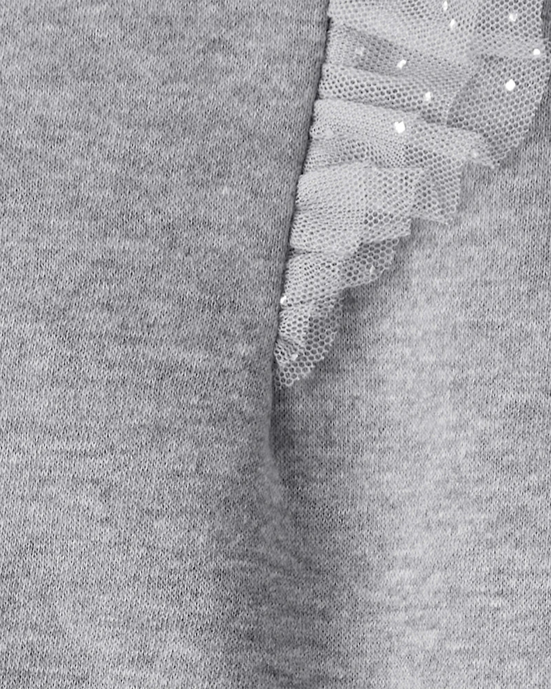 Baby Girl 2-Piece DayDream Fleece Snowflake Print Long-Sleeve Tee & Pant Set