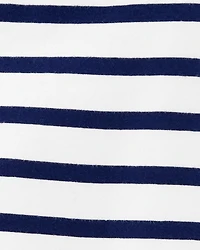 Baby Cotton Striped Stretch Leggings