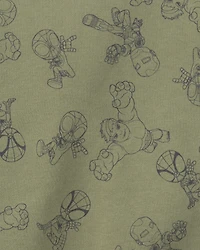 Toddler Boy ©Marvel French Terry Pullover Sweatshirt - Green