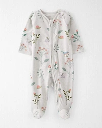 Baby Girl Organic Cotton Sleep & Play Pajamas