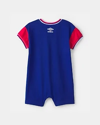 Baby Umbro England Romper - Blue/Red
