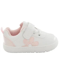 Every Step® First Walker  Flower Casual Sneakers - White