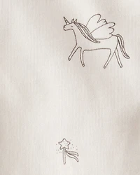 Baby 3-Piece Fantasy Print Little Jacket Set - Cream/Purple