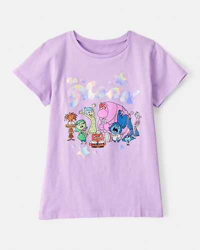 Girls InsideOut Short-Sleeve Graphic Tee - Purple