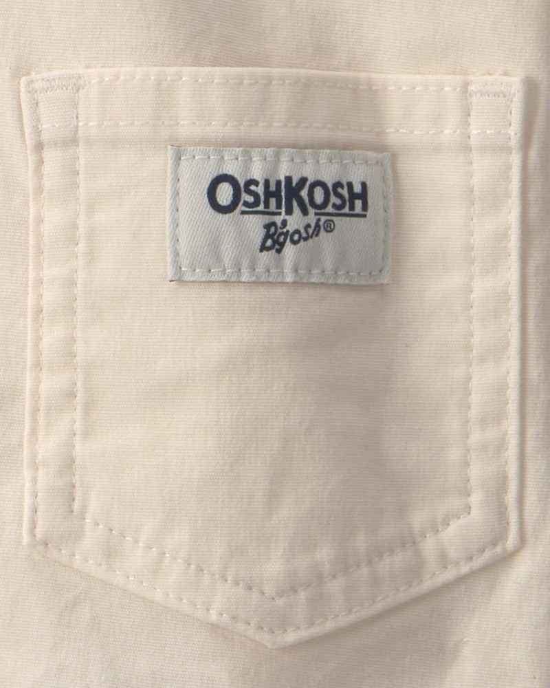 Baby Canvas Jacket - Ivory