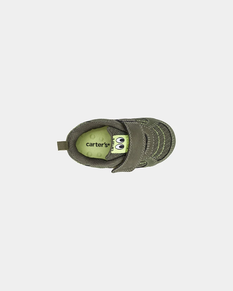 Baby Boy Every Step® First Walker Monster Sneakers - Green