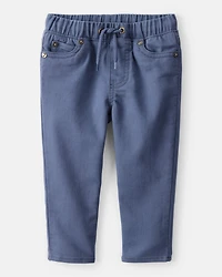 Baby Boy  Pull-On Slim Fit Pants - Navy