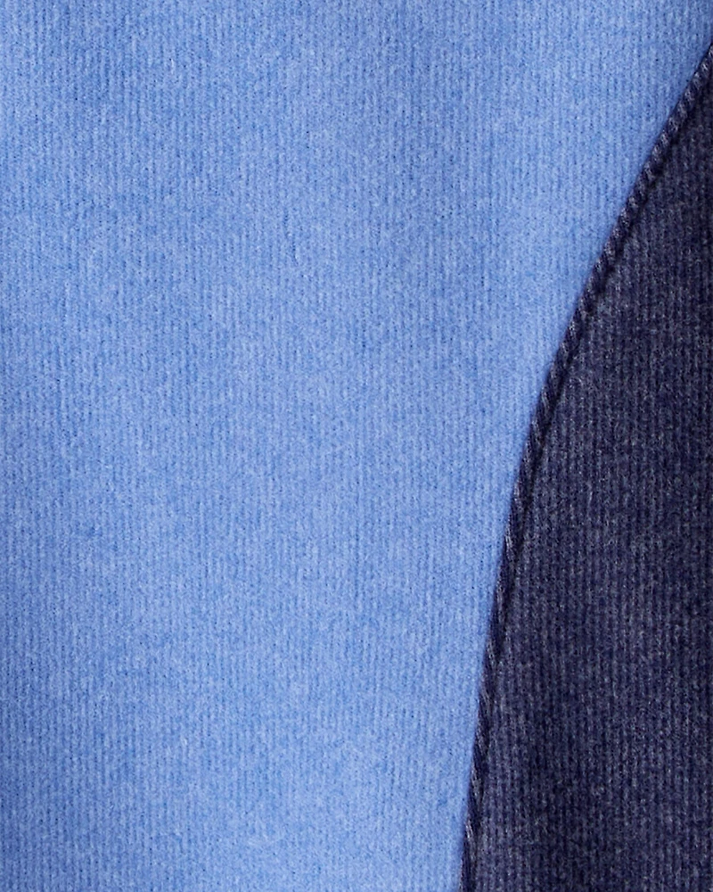 Toddler Boy 2-Piece Colorblock Pullover Sweatshirt & Joggers Set - Blue