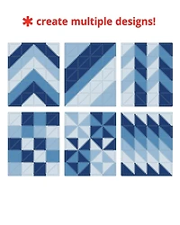 Playspot Geo Foam Floor Tiles - Blue Ombre