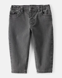 Baby Boy  Tapered Denim Jeans - Black