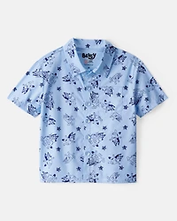 Toddler Boy Bluey Short-Sleeve Shirt - Blue