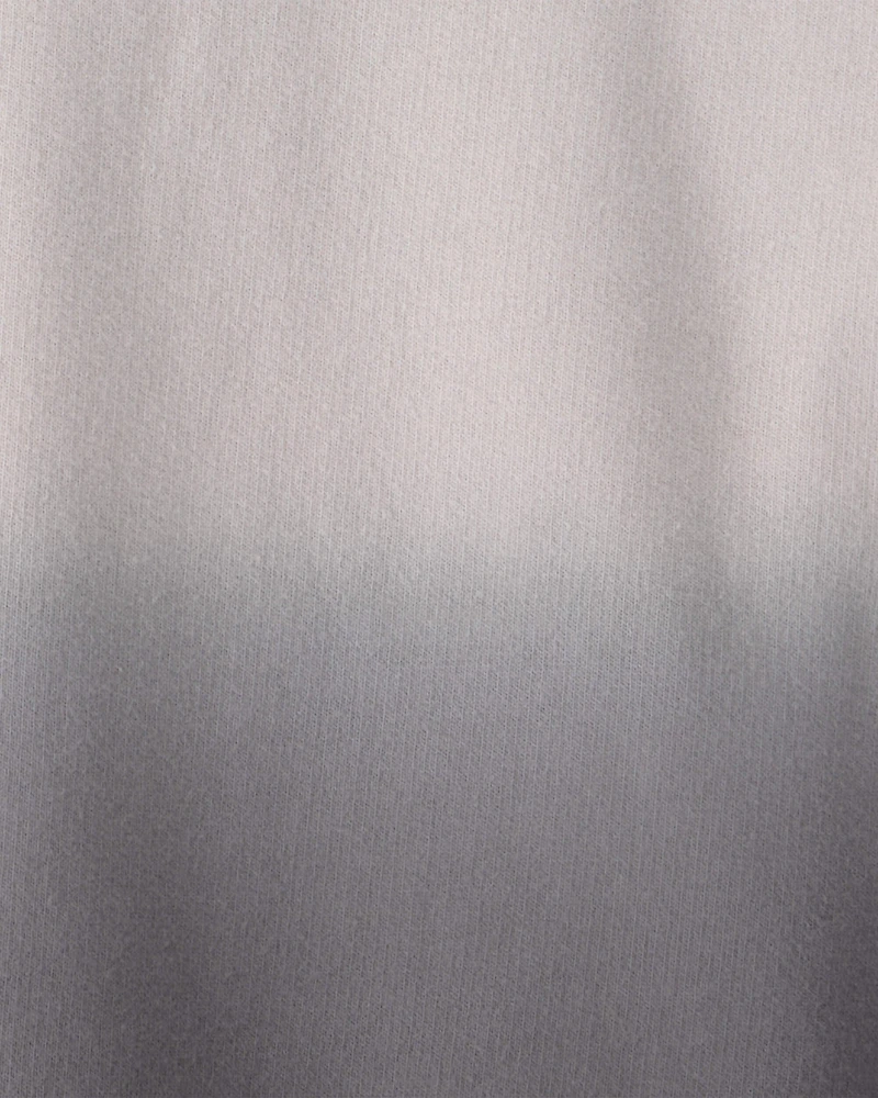 Boys Ombre French Terry Pullover Sweatshirt - Grey