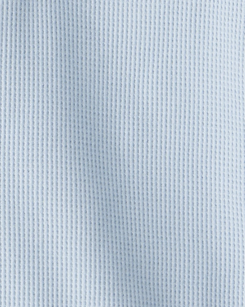 Toddler Boy 2-Piece Organic Cotton Waffle Knit Set