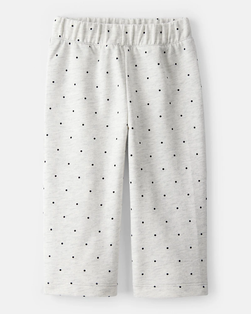 Baby Girl Snuggle Pullover & Pant Set - Grey