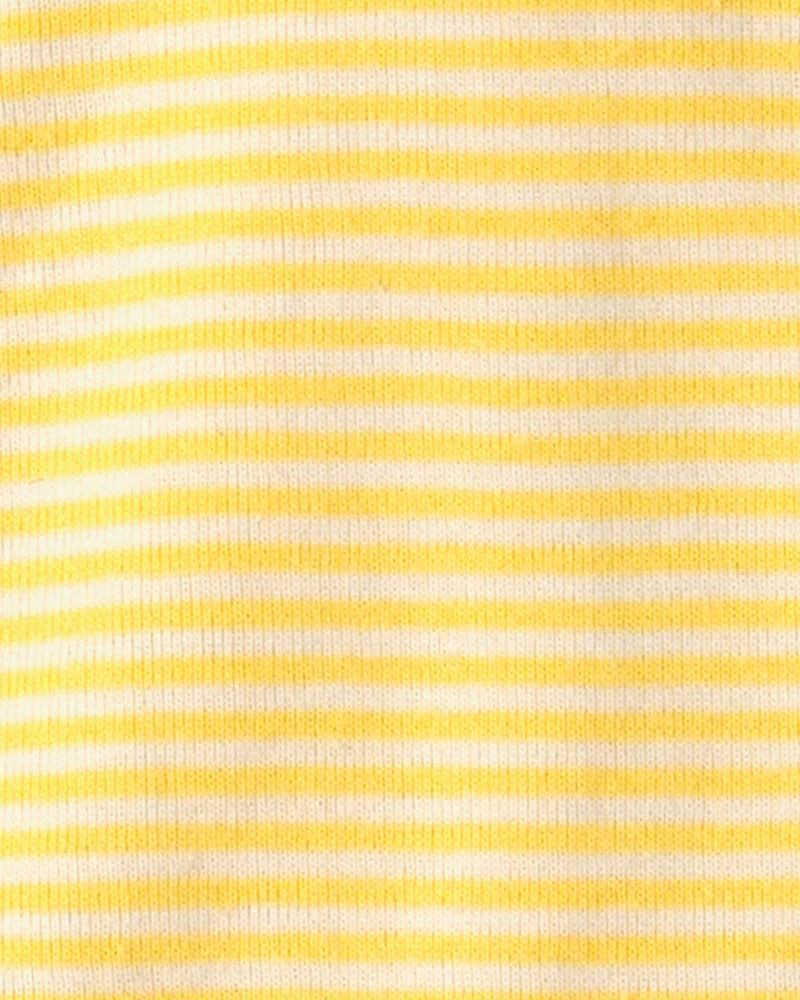 Toddler 2-Pack Lemon Snug Fit 1-Piece Pajama - Yellow/Blue
