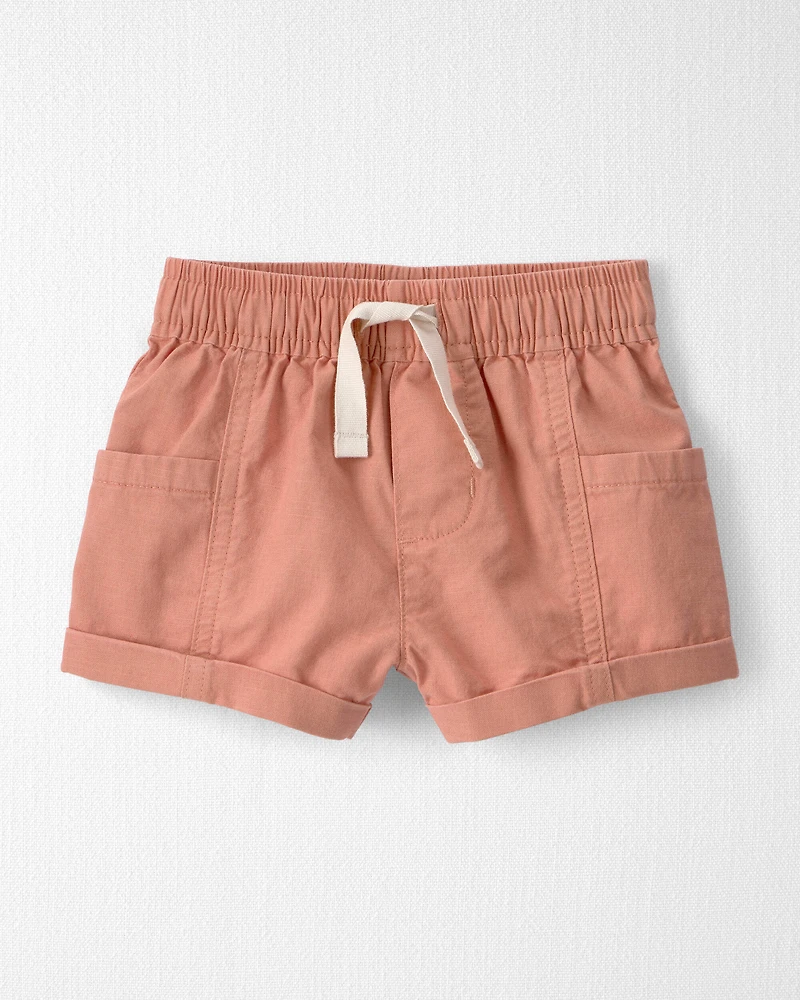Baby Boy 2-Piece Top & Short Set Made with Organic Cotton in Citrus Summer Print