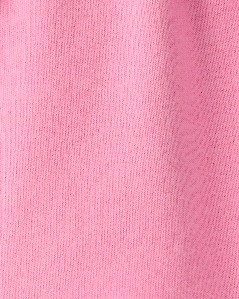 Baby Girl French Terry Shorts - Pink