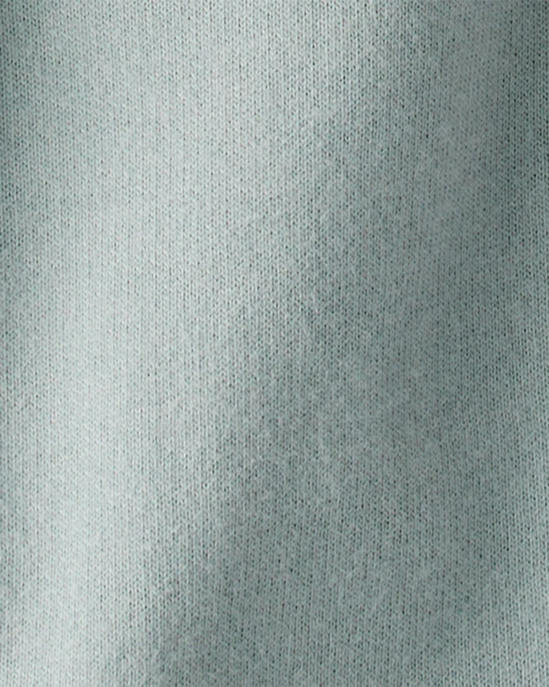 Baby Boy Hey Tiger' French Terry Sweatshirt & Pant Set - Blue/Cream