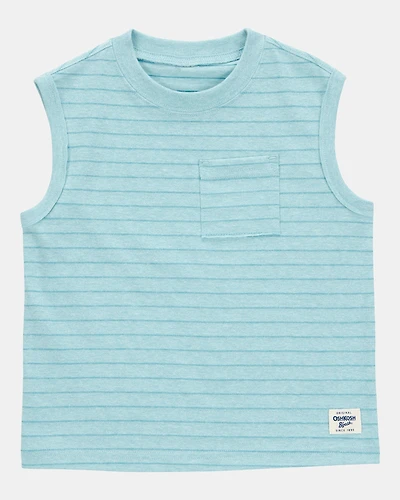 Toddler Striped Textured Tank
