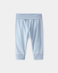 Baby Boy 2-Piece Elephant Terry Pullover Sweatshirt & Pant Set - Blue