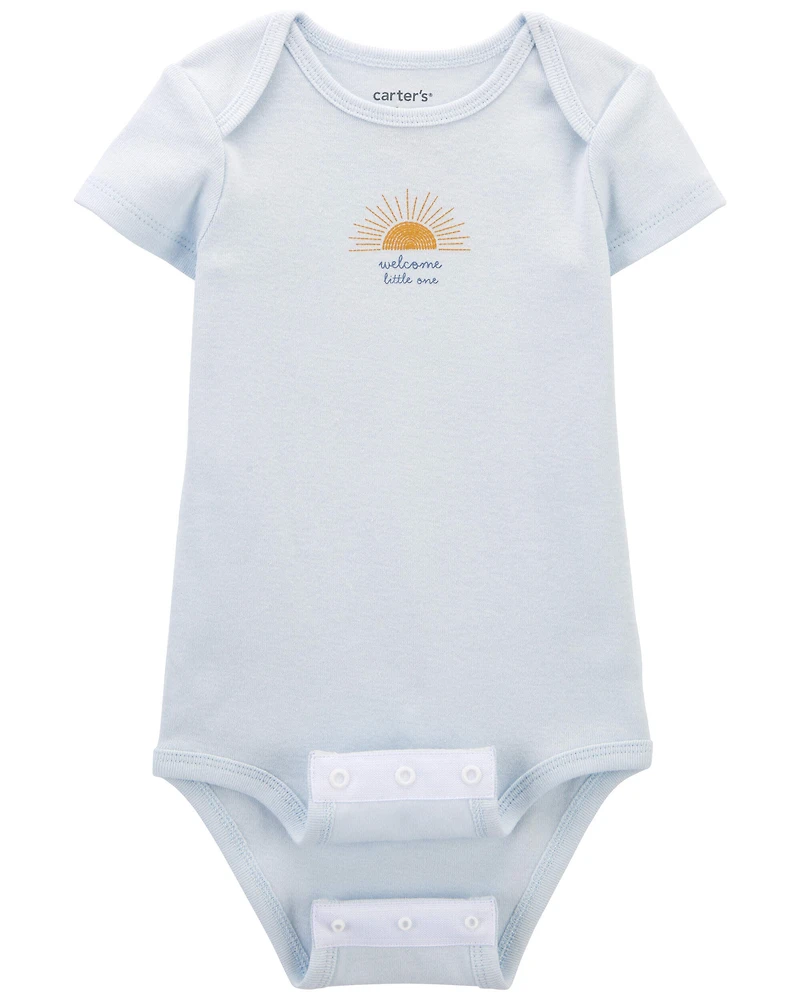 Baby Preemie Sun Graphic Bodysuit